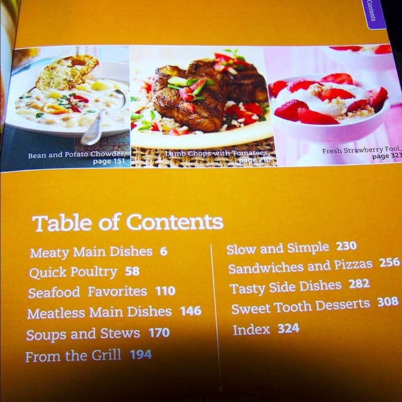 Family Circle Quick & Easy Cooking Volume 2 by FAMILY CIRCLE Hardcover - Picture 4 of 5